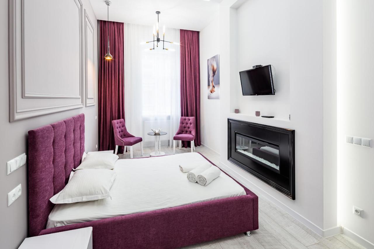 Leogrand Deluxe Apartments On Horodotska 33 Lviv Dış mekan fotoğraf